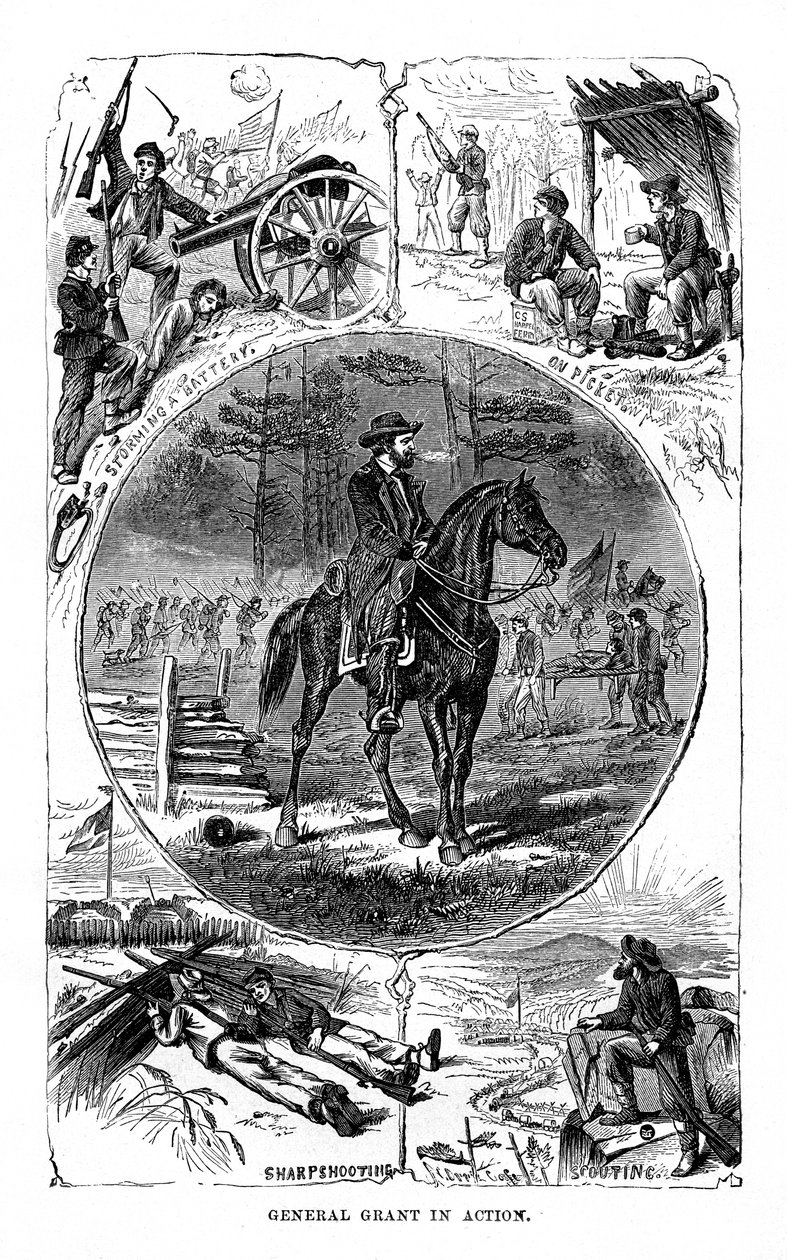 Ulysses S Grant, 18. president i USA, 1872 av Unbekannt