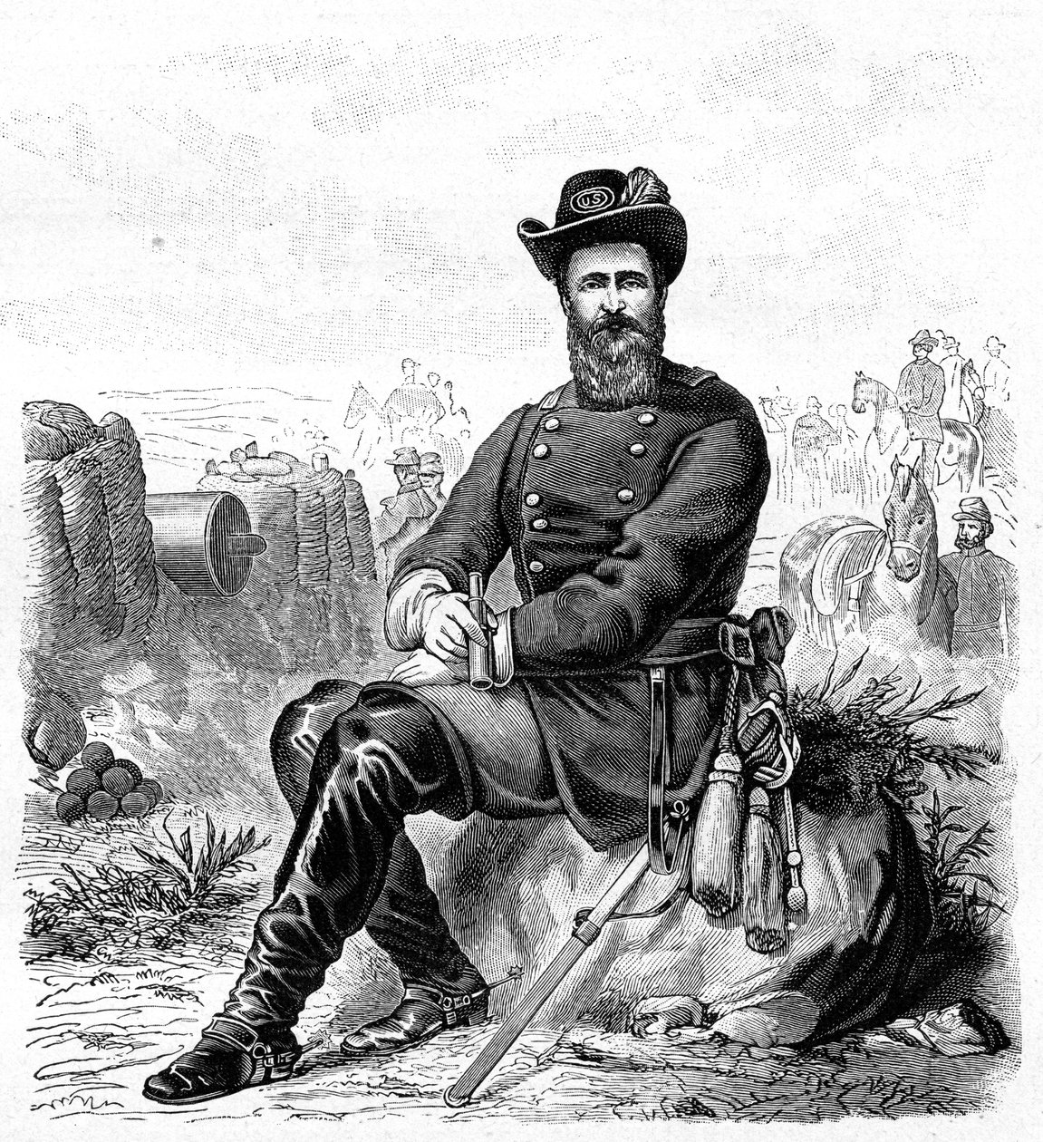Ulysses S Grant , amerikansk soldat og statsmann fra 1800-tallet, 1900 av Unbekannt
