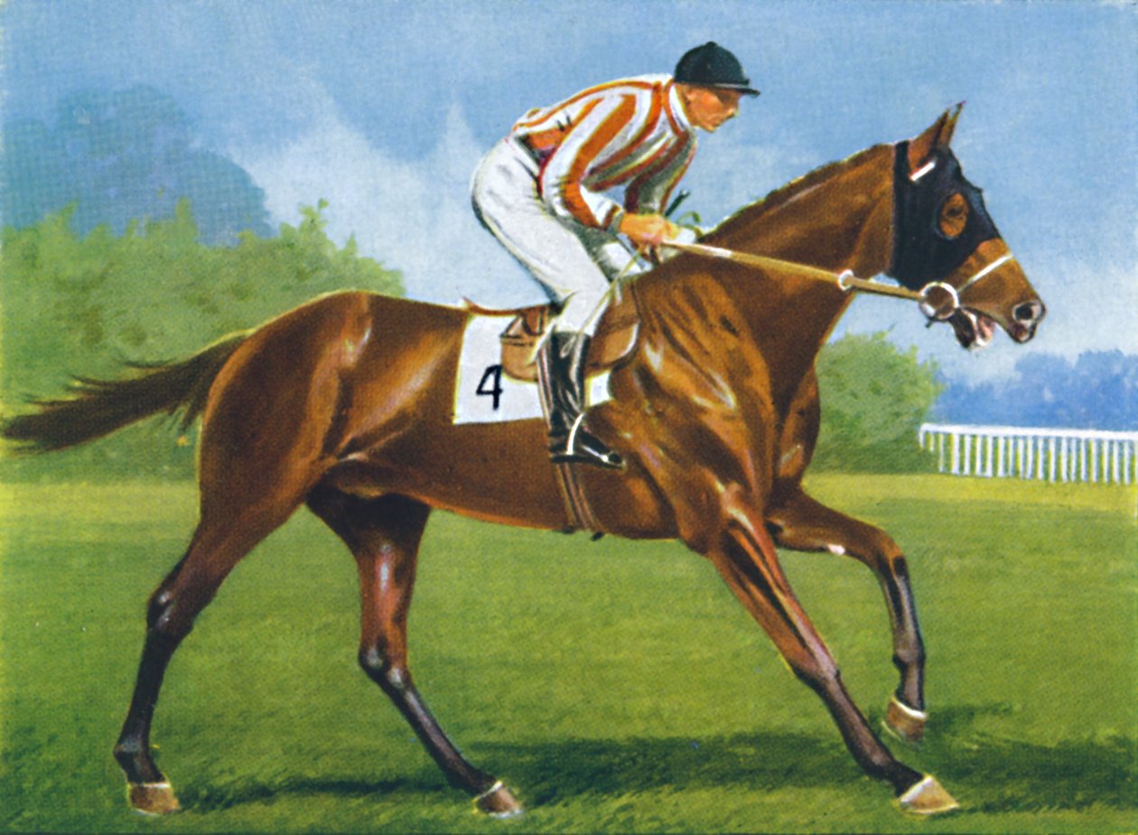 Unbreakable, Jockey: P. Beasley, 1939 av Unbekannt