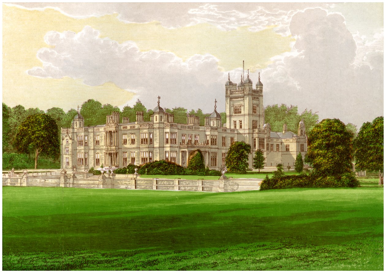 Underley Hall, Westmorland, hjemmet til jarlen av Bective, c1880 av Unbekannt