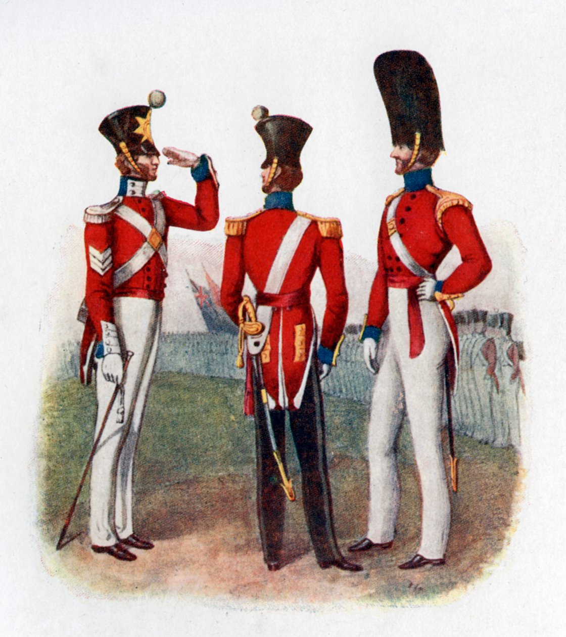 Uniform av det 86. regiment, 1842 1904 av Unbekannt