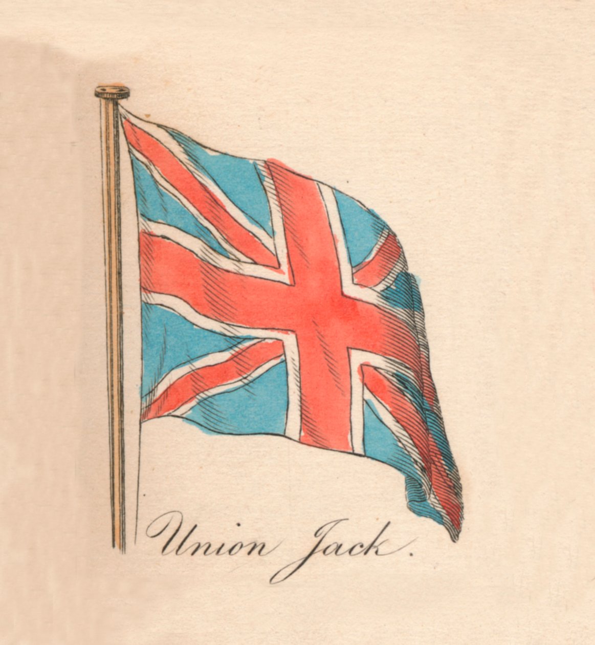 Union Jack, 1838 av Unbekannt