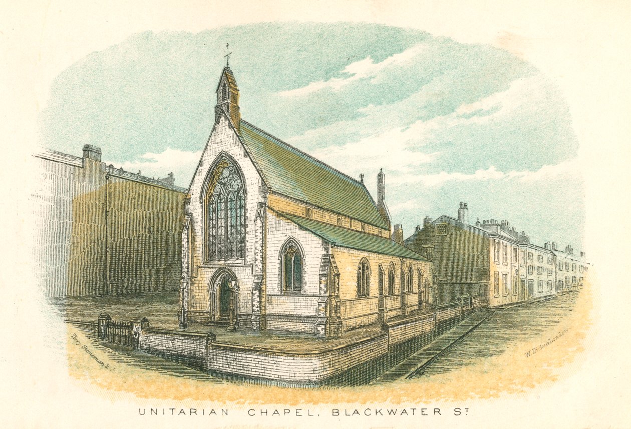 Unitarisk kapell, Rochdale, 1876 av Unbekannt