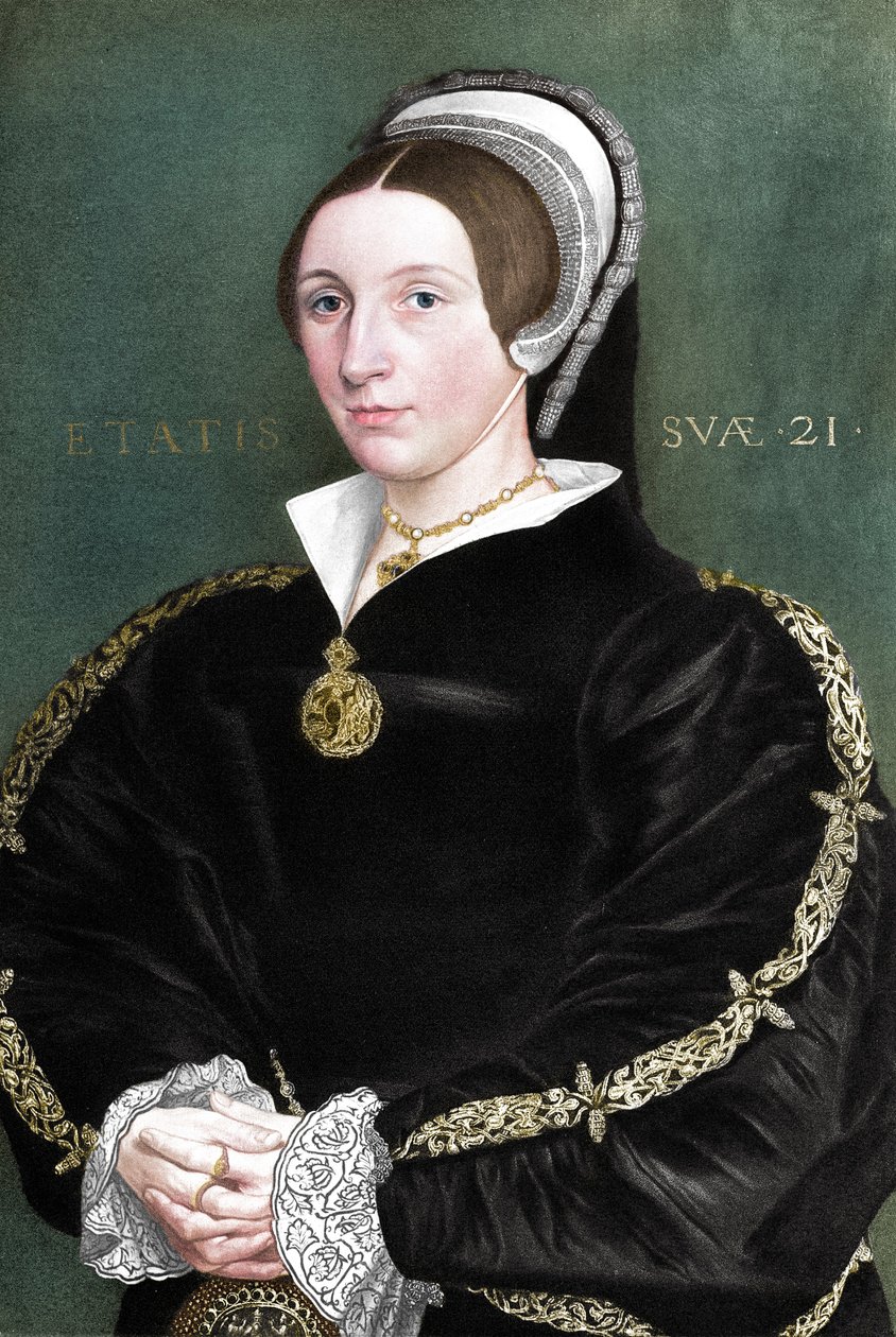 Ukjent kvinne som tidligere ble antatt å være Catherine Howard, 1902 av Unbekannt