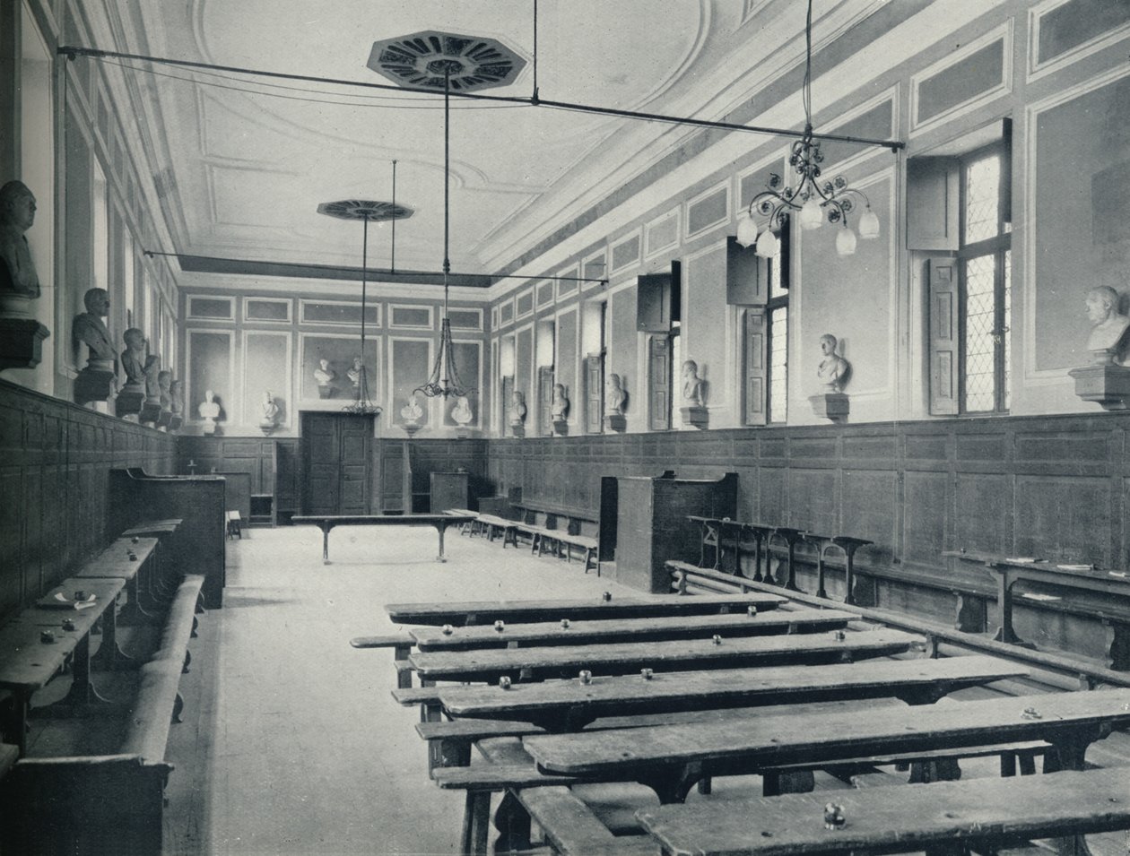 Øvre skole, ser sørover, 1926 av Unbekannt