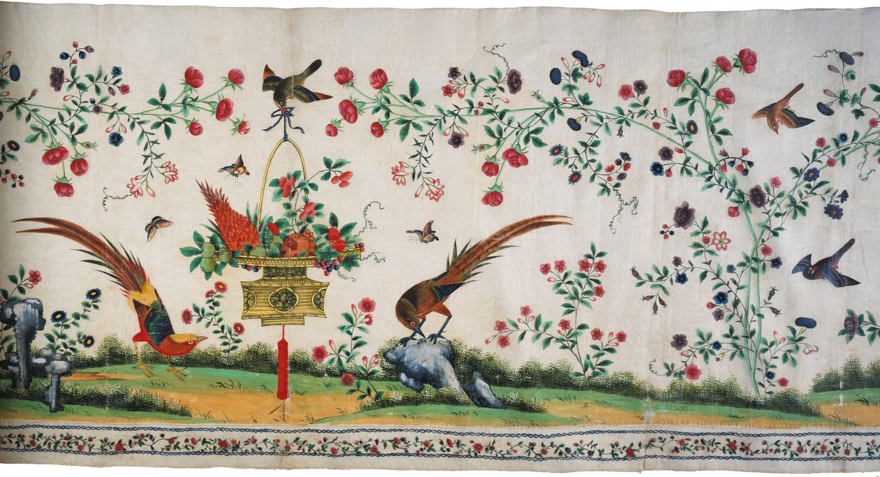 Valance, Kina, 1700-tallet, Qing-dynastiet 1644-1911. av Unbekannt