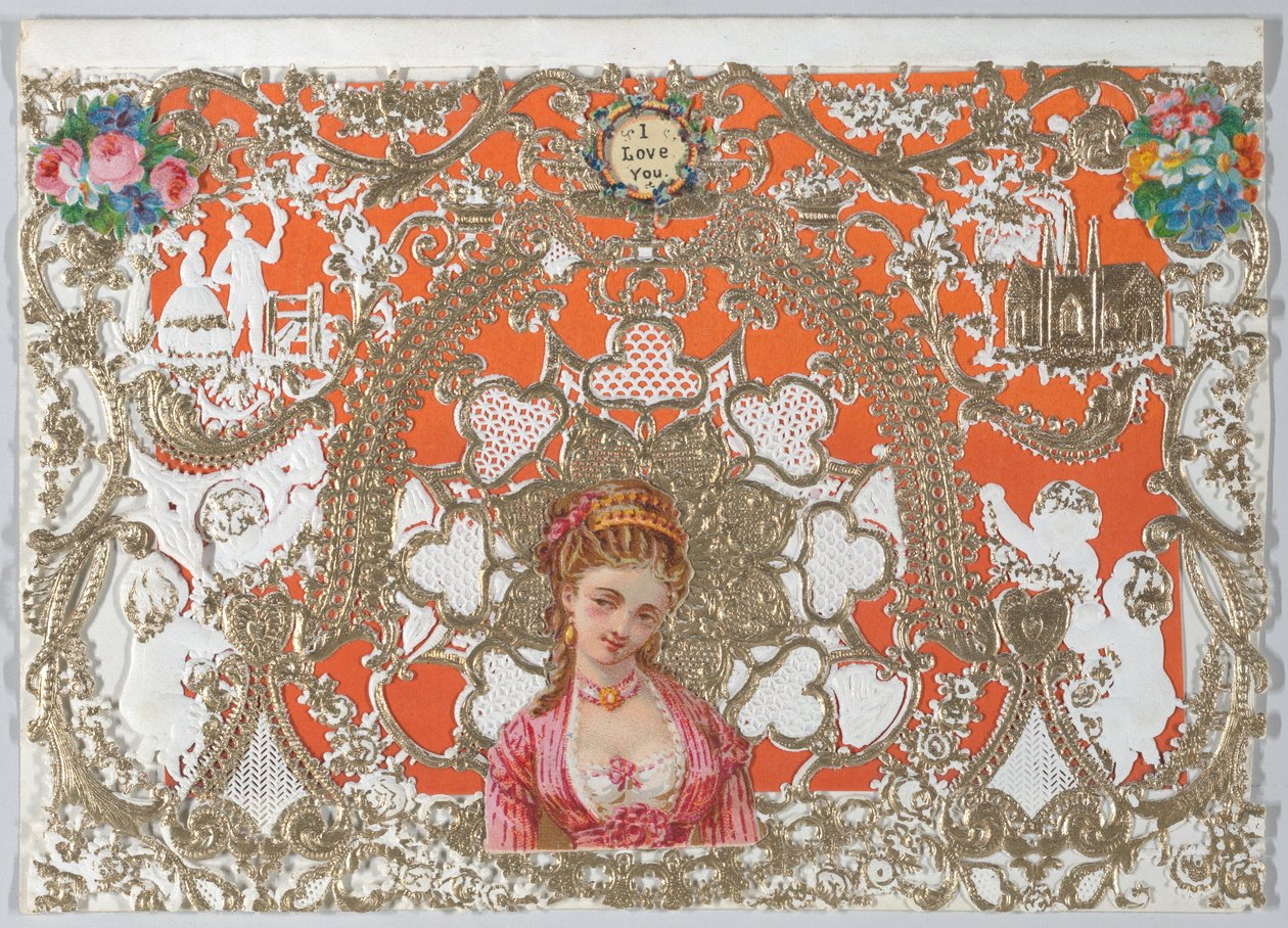 Valentine, rundt 1860. av Unbekannt