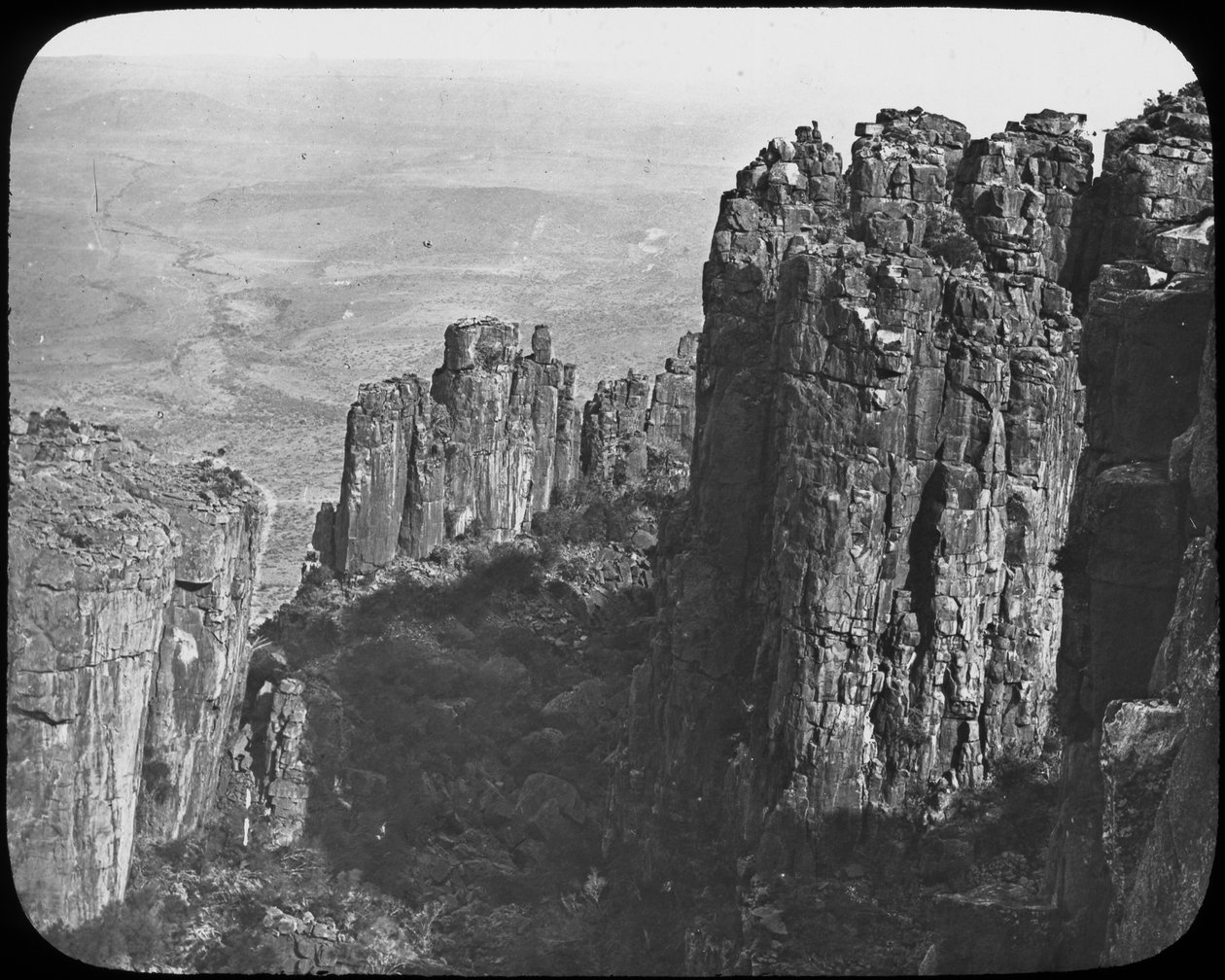 Valley of Desolation, Sør-Afrika, c1890 av Unbekannt