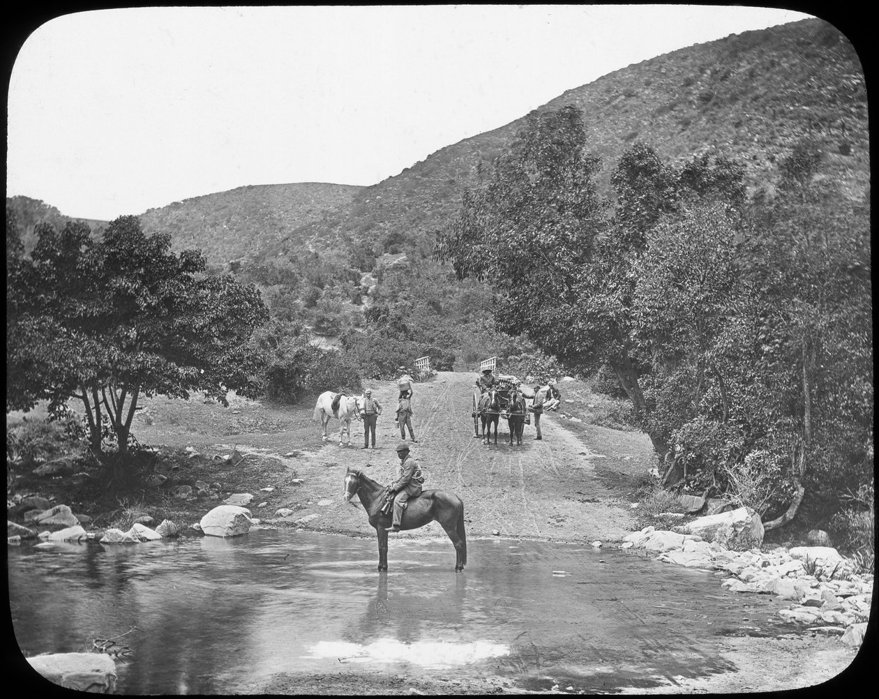 Van Stadens Pass, Sør-Afrika, c1890 av Unbekannt