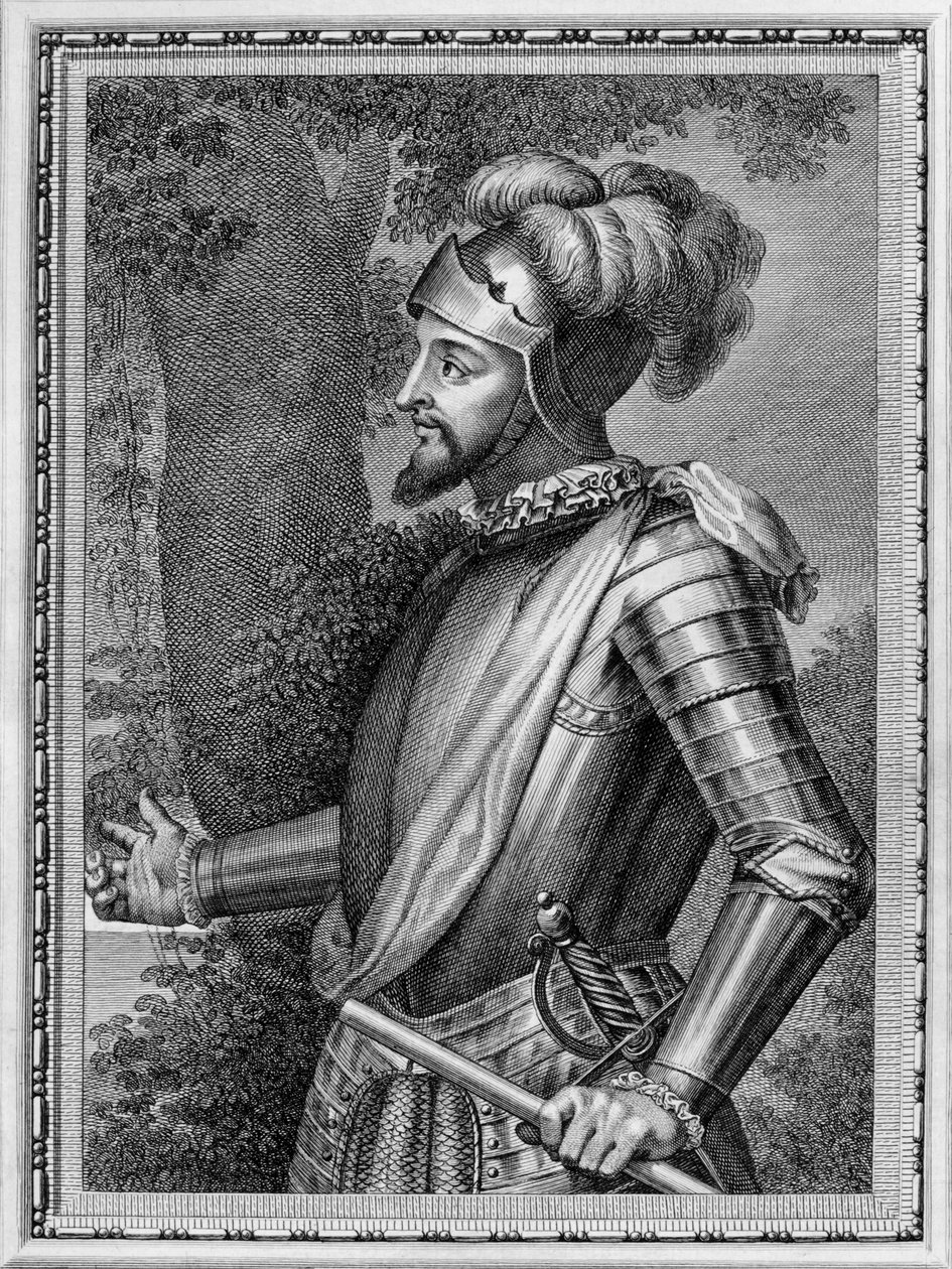 Vasco Núñez de Balboa 1475-1519 Fra portretter av illustere spanjoler, 1791 av Unbekannt