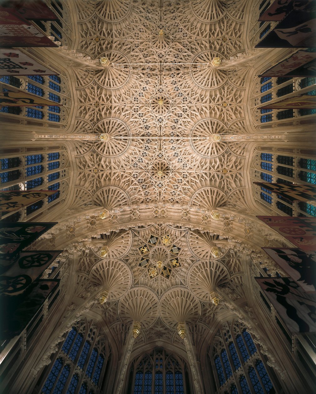Vault of Henry VII Chapel, Westminster Abbey, London av Unbekannt