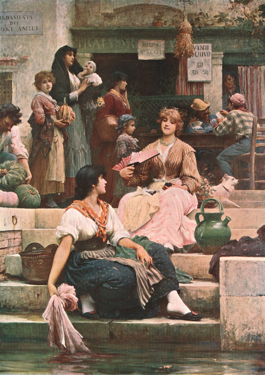 Venetianere, 1885, c1902. av Unbekannt