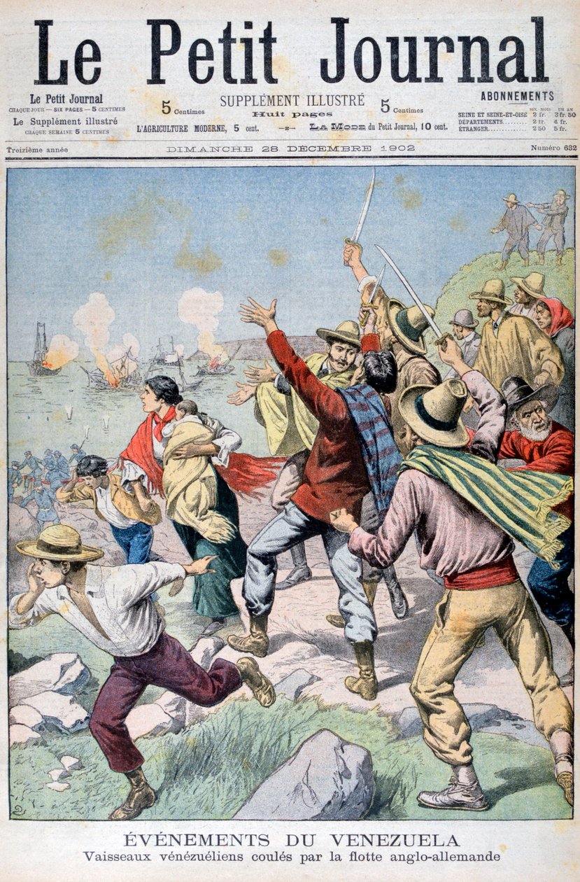 Venezuelanske fartøyer senket av den anglo-tyske flåten, 1902 av Unbekannt