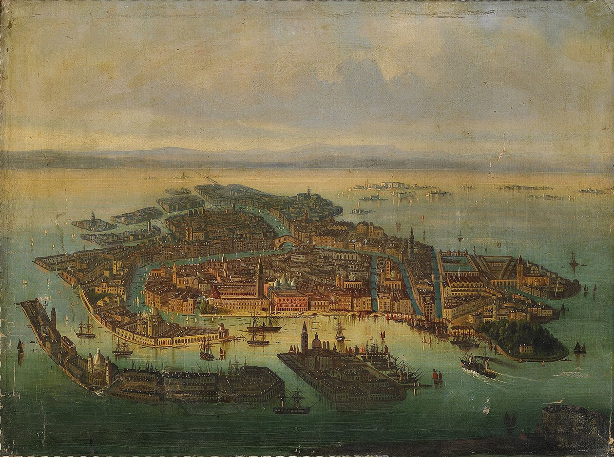 Venezia, 1800 av Unbekannt