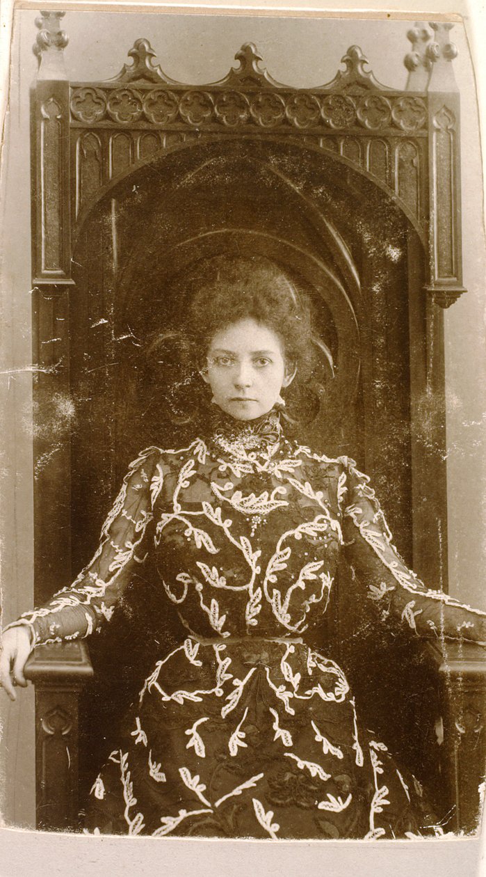 Vera Komissarzhevskaya , russisk skuespillerinne, 1900-tallet av Unbekannt