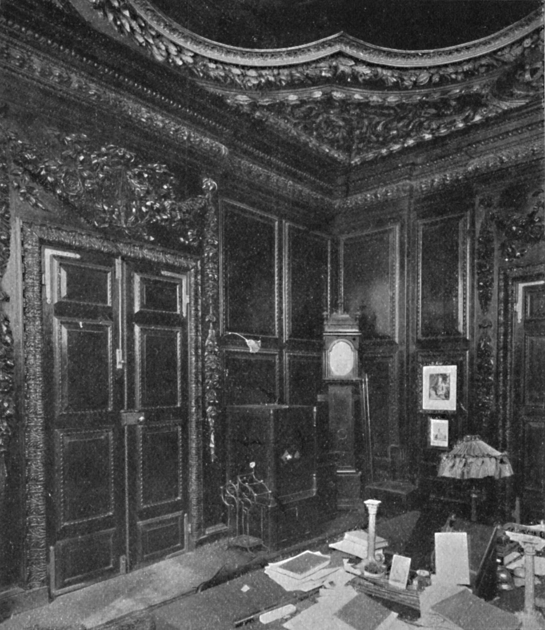 Vestry of St. Lawrence Jewry, With Carving av Grinling Gibbons, 1903 av Unbekannt