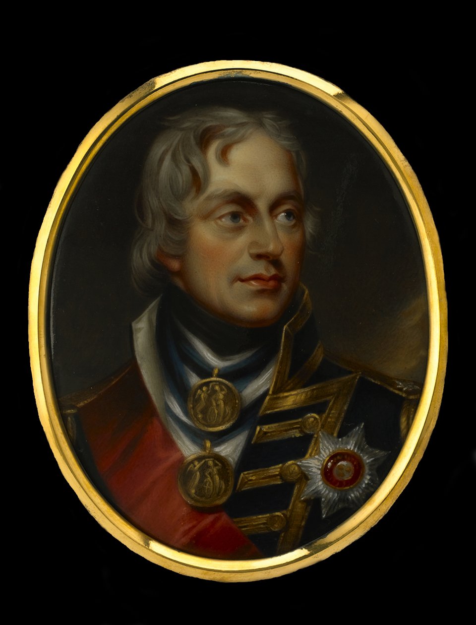 viseadmiral Horatio Nelson 1758-1805, ca. 1800 av Unbekannt