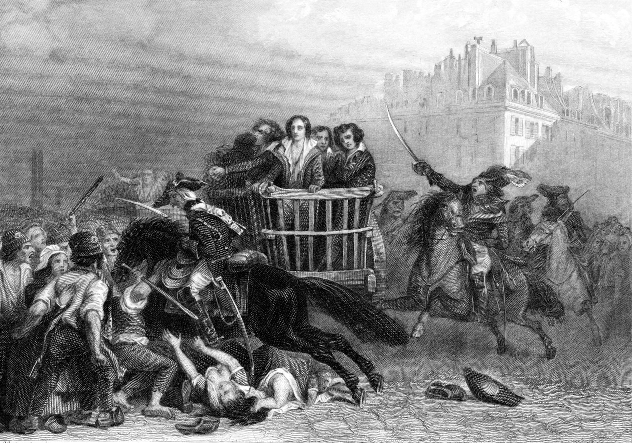 Terrorens ofre, den franske revolusjonen, 1794 av Unbekannt