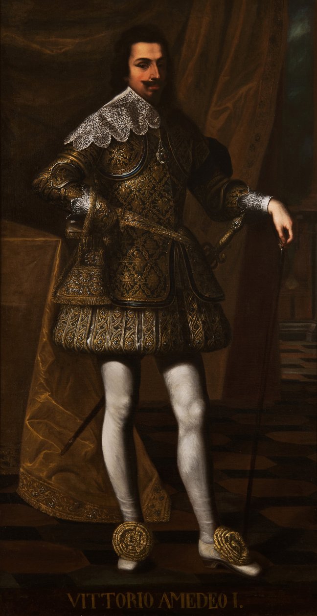 Victor Amadeus I 1587-1637, hertug av Savoy av Unbekannt