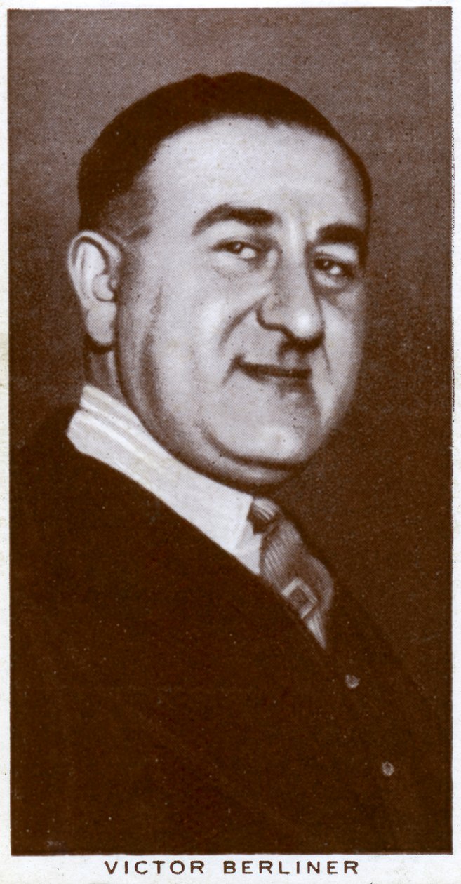 Victor Berliner, boksepromotør og manager, 1938 av Unbekannt