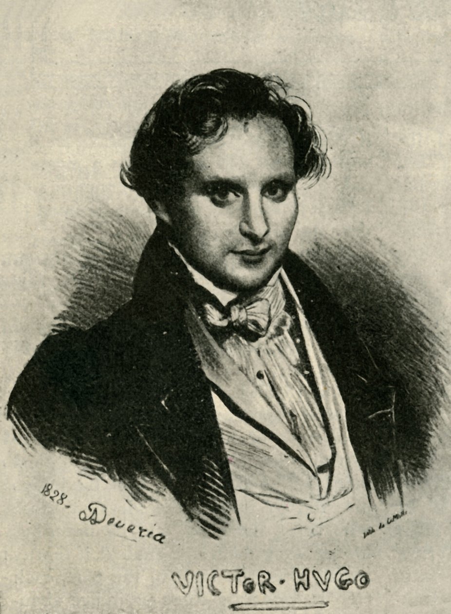 Victor Hugo, 1828, 1902. av Unbekannt