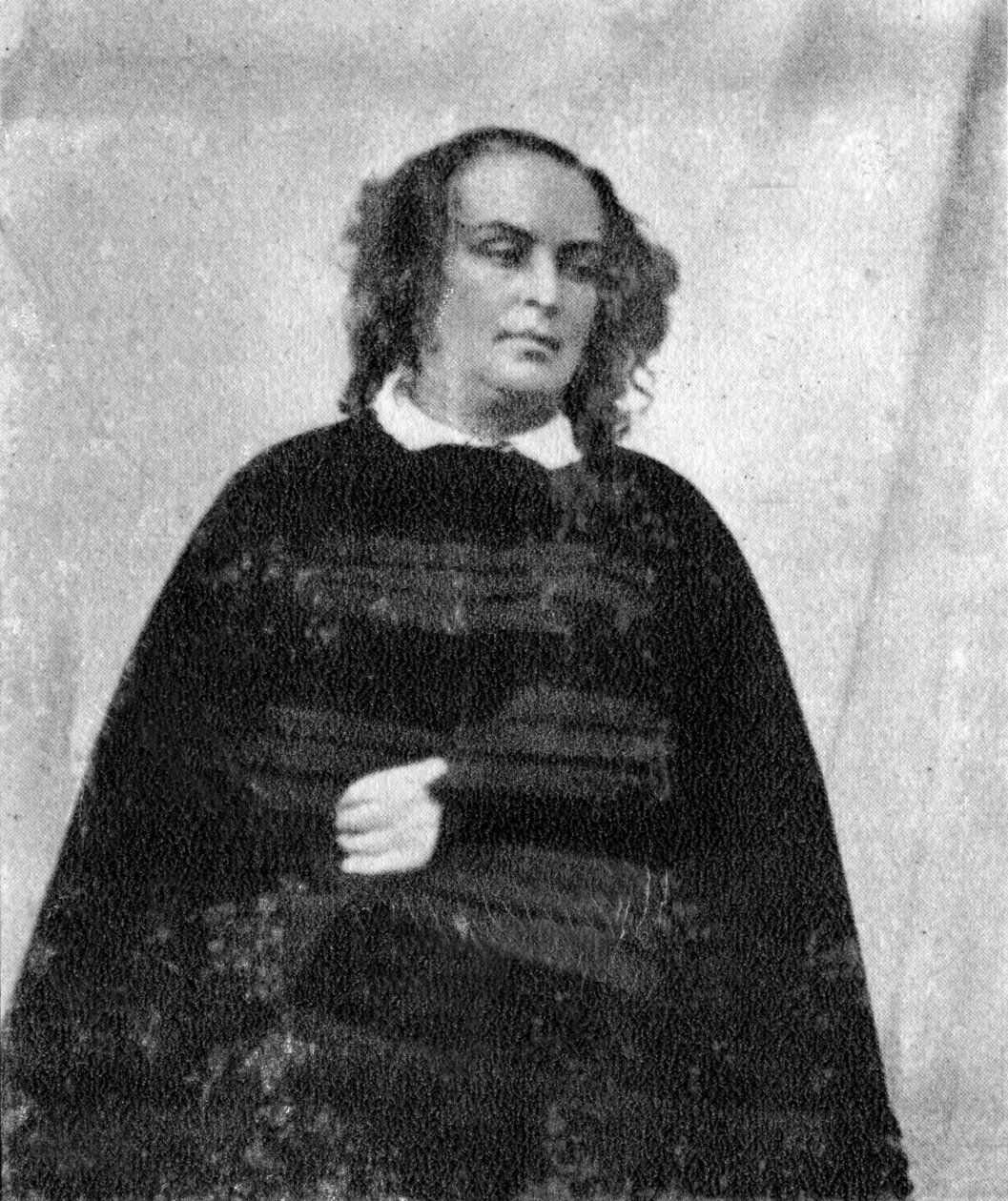 Victor Hugo , fransk poet, dramatiker og romanforfatter, ca 1840-tallet av Unbekannt