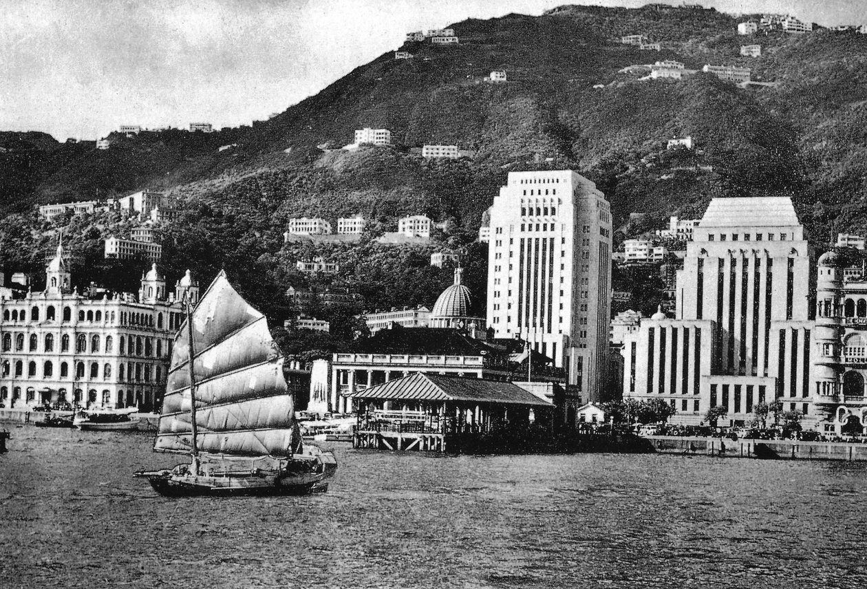 Victoria City, eller City of Victoria, Hong Kong, c1920-c1930s av Unbekannt