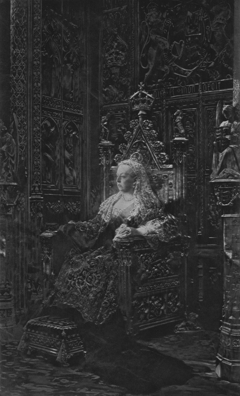 Dronning Victoria keiserinne, Victoria, dronning og keiserinne, 1901 av Unbekannt