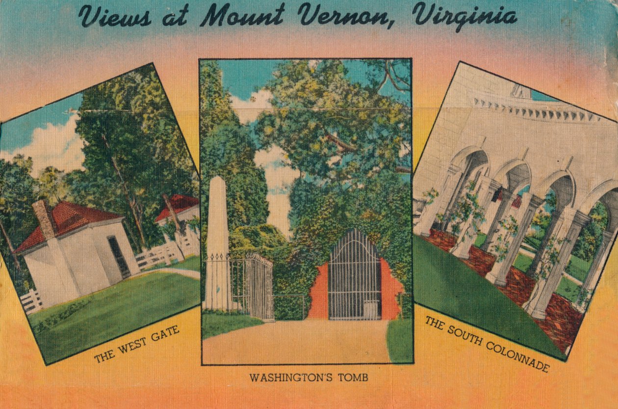 Utsikt ved Mount Vernon, Virginia, 1946 av Unbekannt