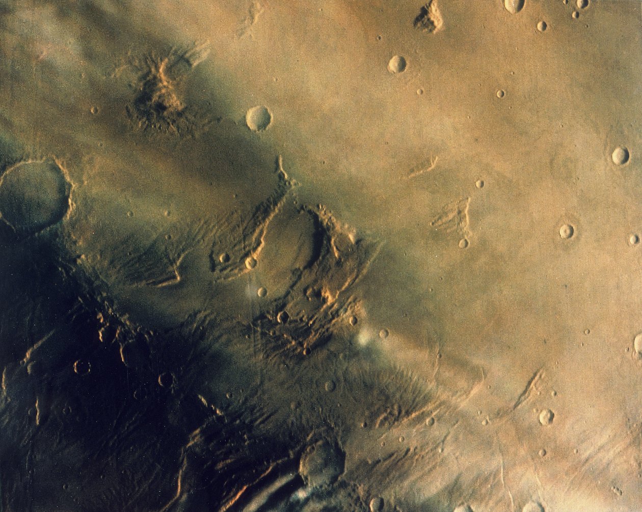 Utsikt over Mars, august 1976 av Unbekannt