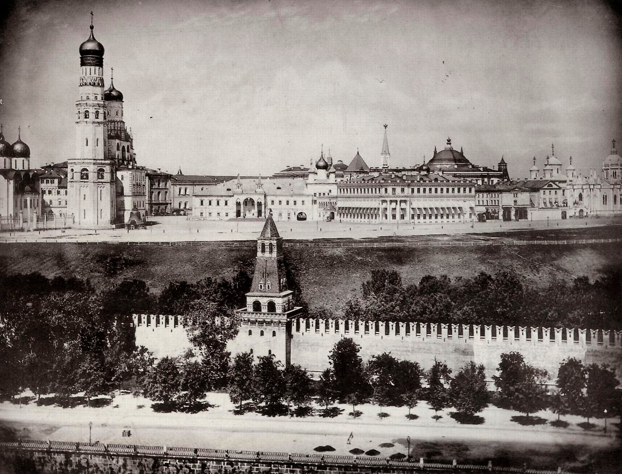 Utsikt over Moskva Kreml, Russland, c1870-c1875 av Unbekannt