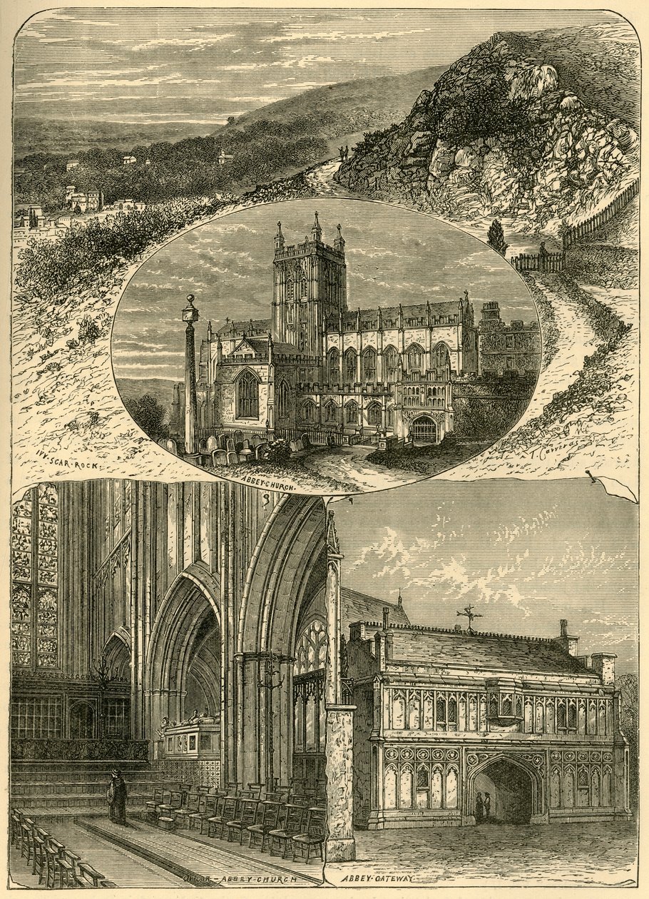 Utsikt i Malvern, 1898. av Unbekannt