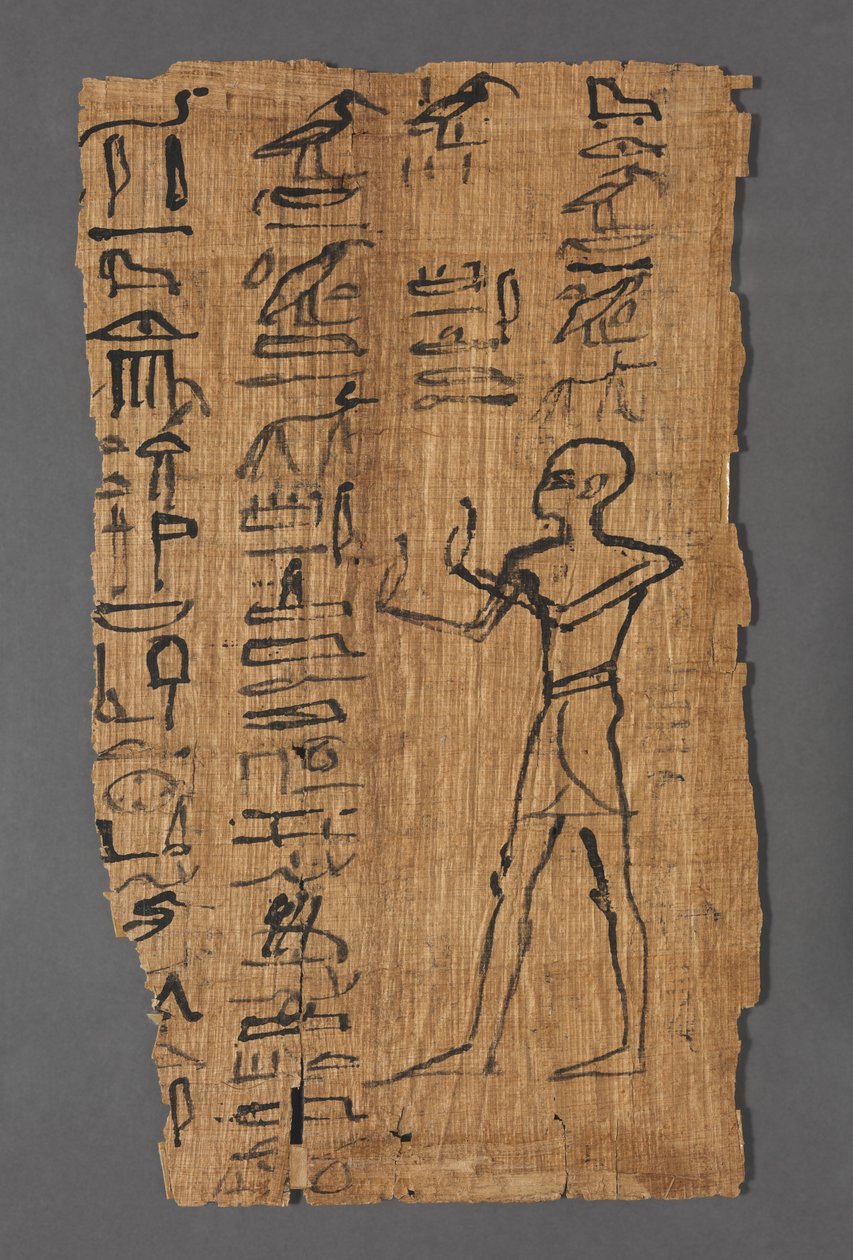 Vignett av boken om de døde av Bakenmut, 1000-900 f.Kr. av Unbekannt