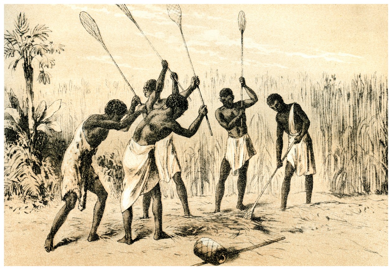 Village Blacksmiths, 1883 av Unbekannt