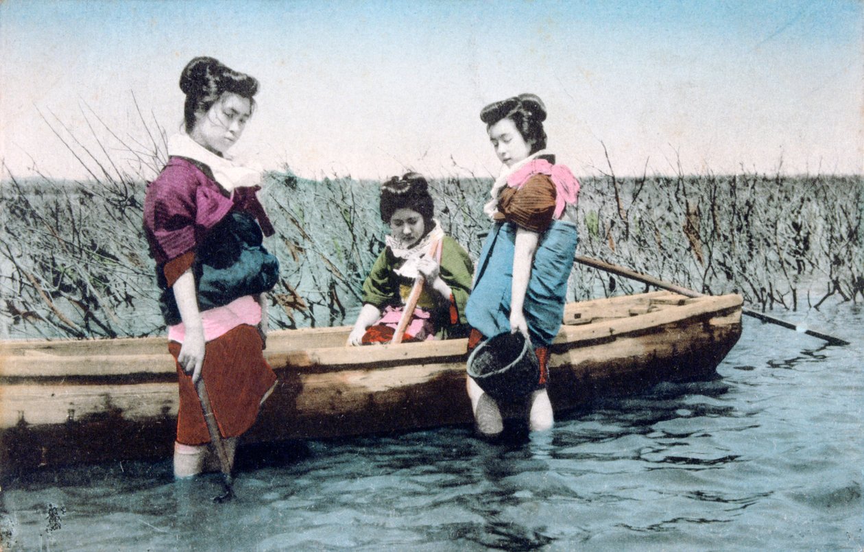 Vintage fransk postkort, c1900 av Unbekannt