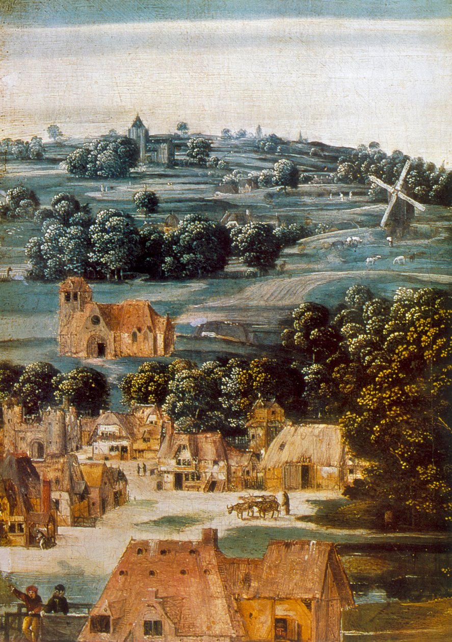 Jomfru og barn, detalj, 1500-tallet av Unbekannt