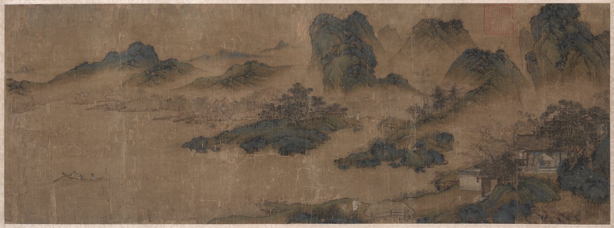 Besøke en gammel venn i Spring Mountains, 1300-tallet. av Unbekannt