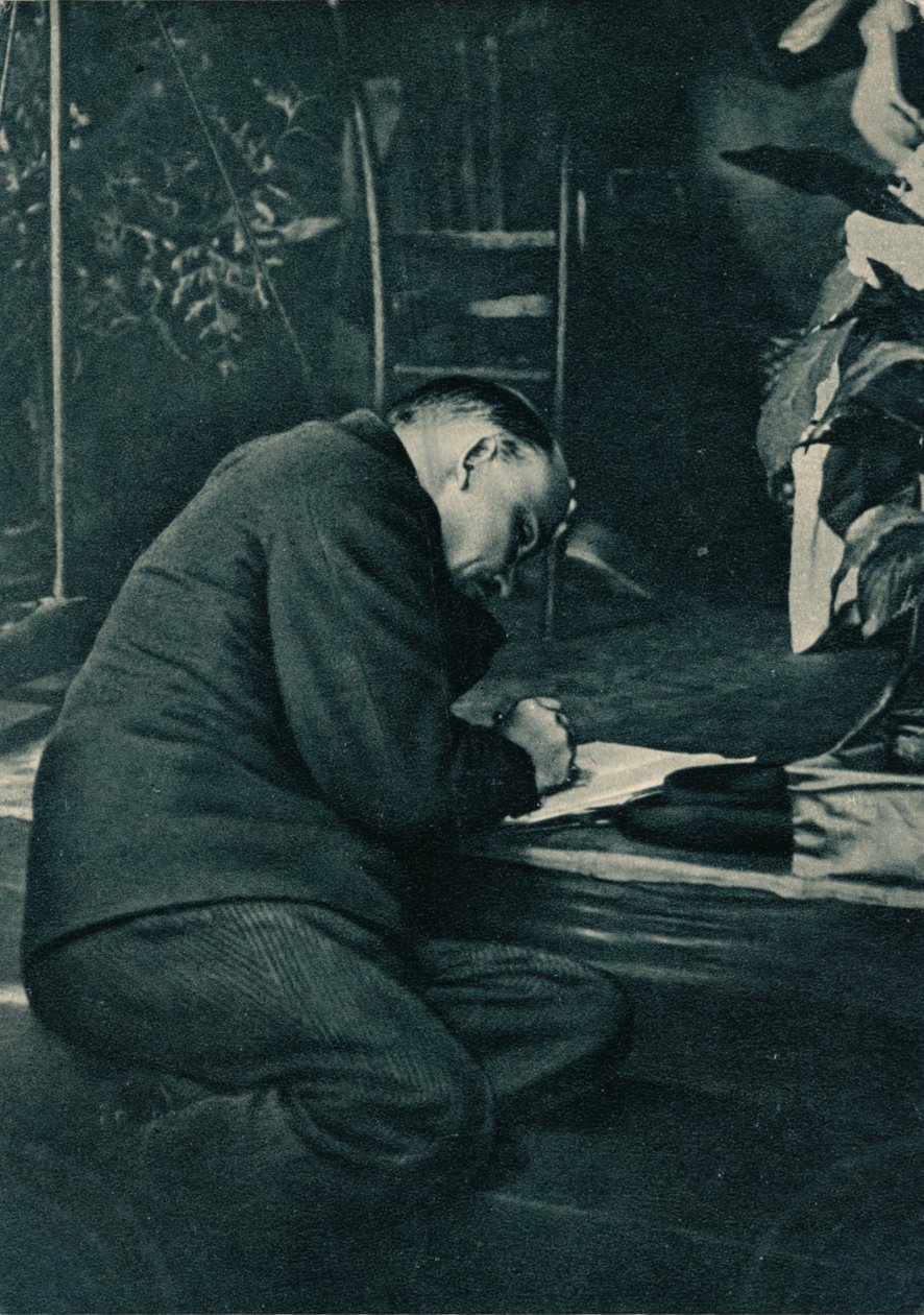 Vladimir Ilich Lenin, russisk bolsjevikleder, Russland, juli 1921 av Unbekannt
