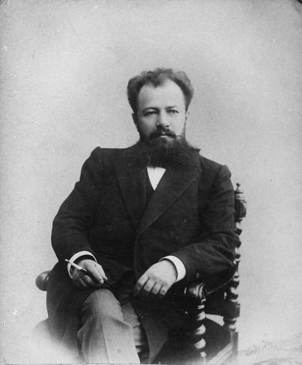 Vladimir Nemirovich-Danchenko, russisk teatersjef, 1896 av Unbekannt