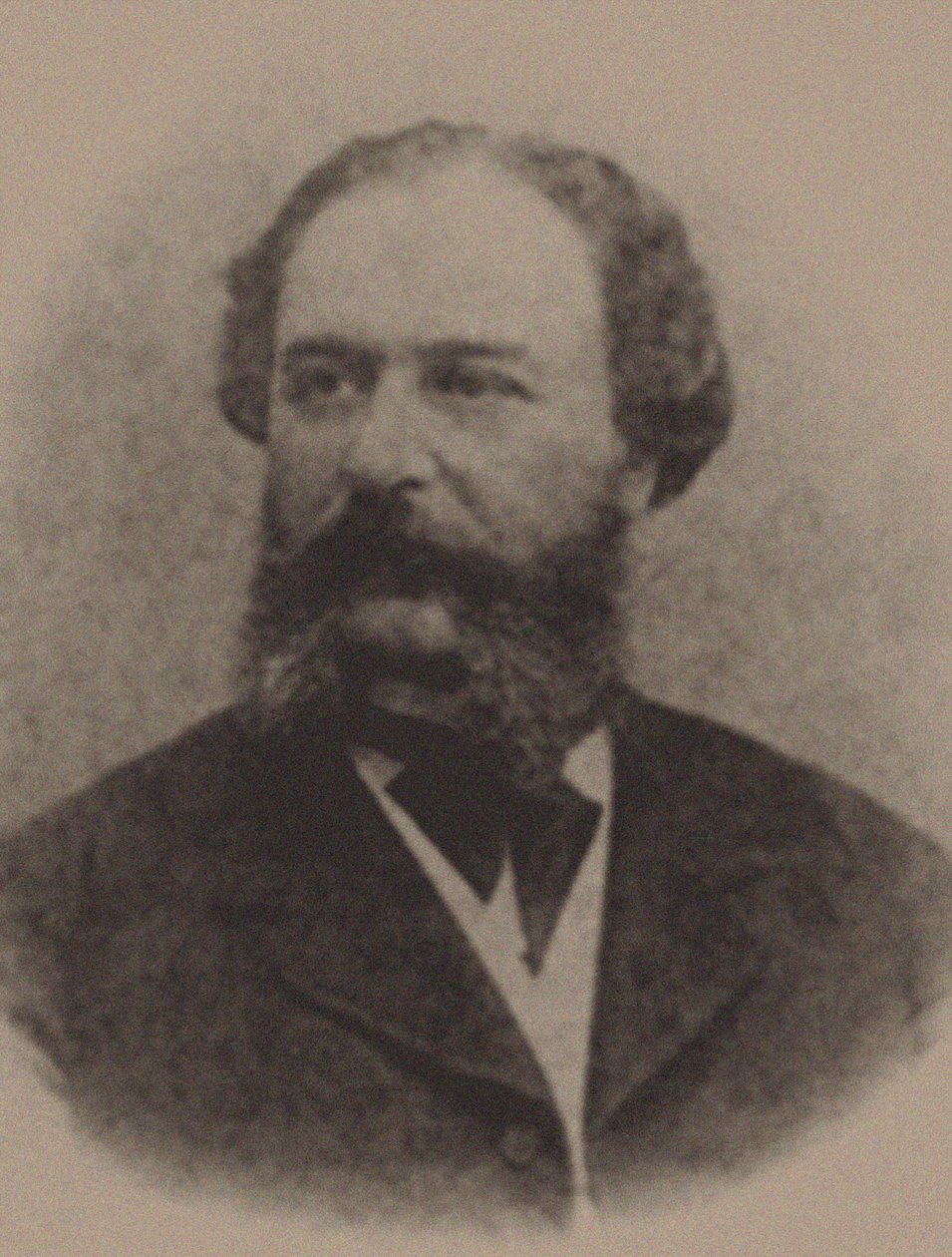 Vladimir Petrovich Begichev 1838-1891 av Unbekannt