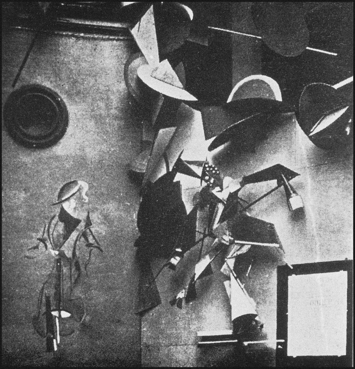 Vladimir Tatlins design for Café Pittoresque av Unbekannt