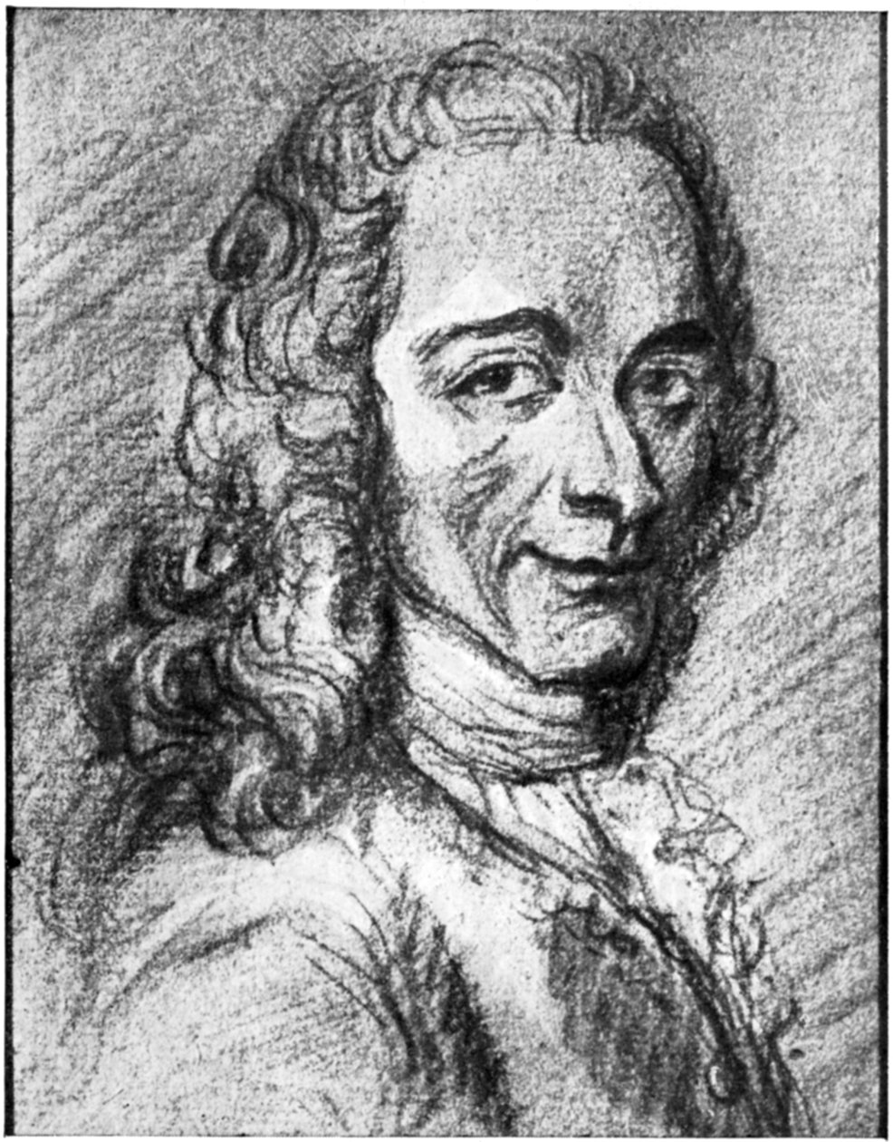 Voltaire , fransk opplysningsforfatter, essayist, deist og filosof, 1700-tallet av Unbekannt
