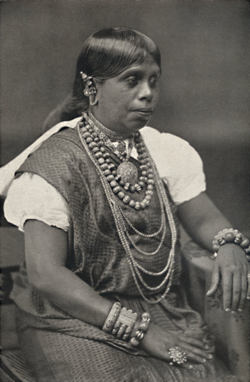 Utmerket singalesisk kvinne fra Kandy, 1926 av Unbekannt