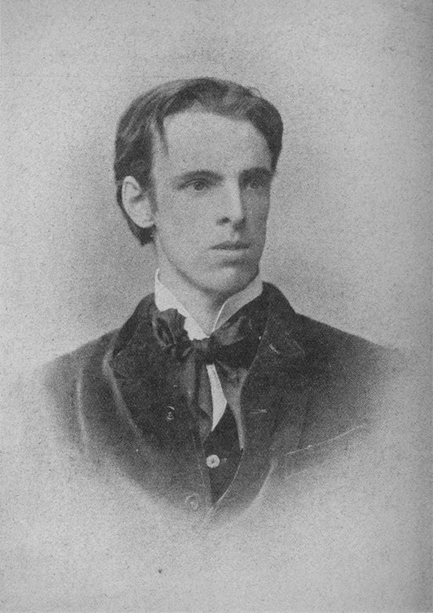 W. B. Yeats, ca 1900, 1934 av Unbekannt