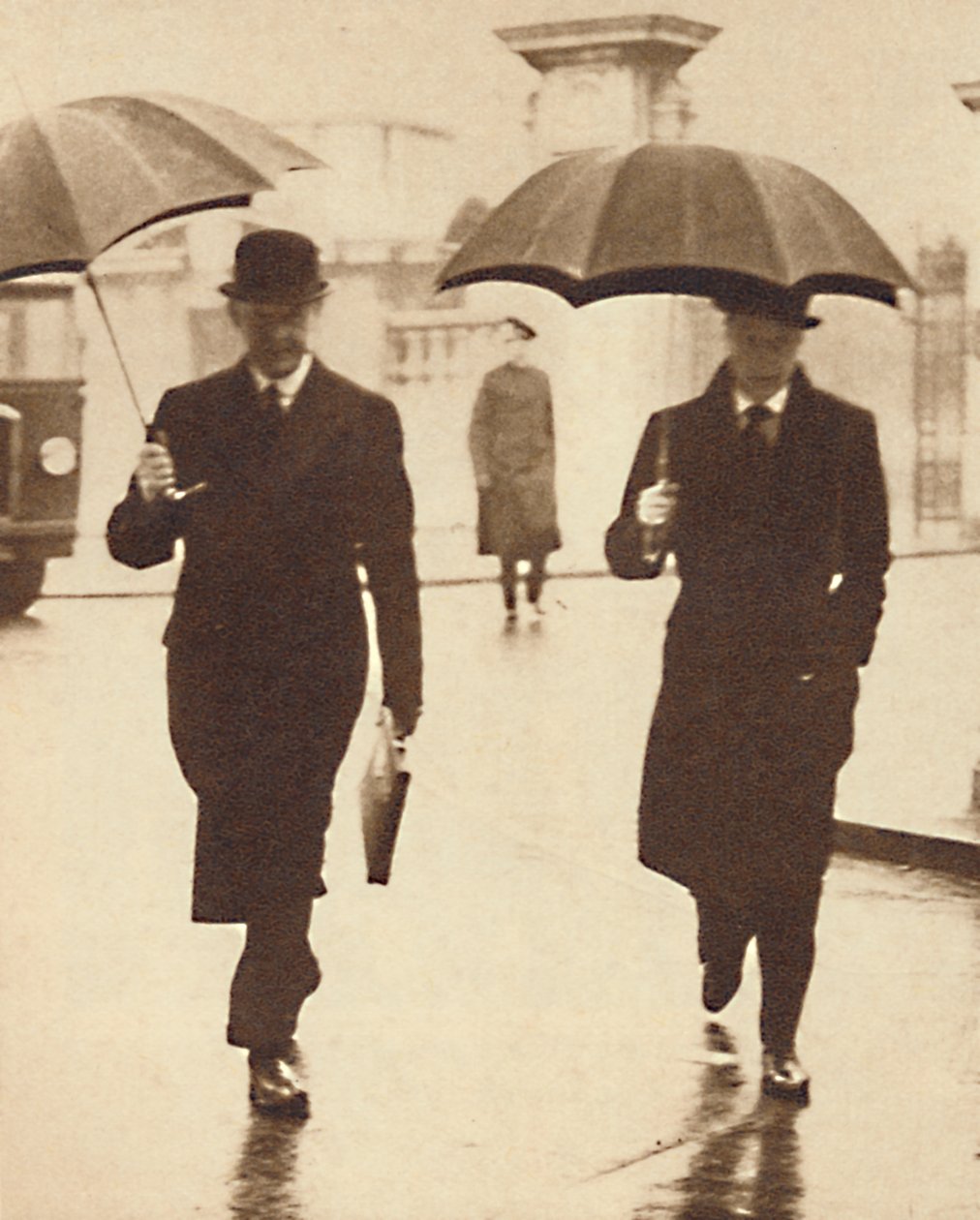 Walking In The Rain, 1937 av Unbekannt