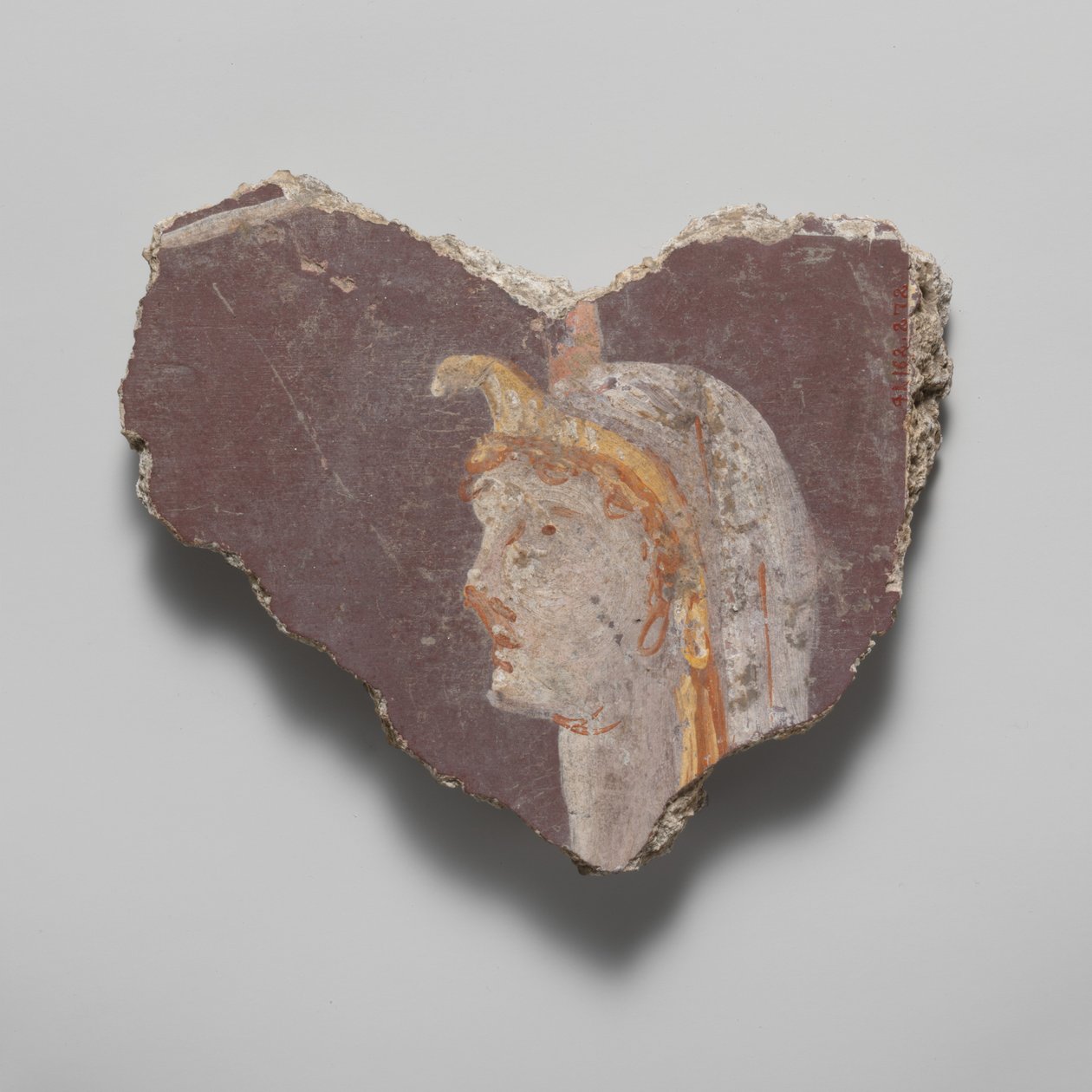 Fragment av veggmaleri, 1. århundre e.Kr. av Unbekannt