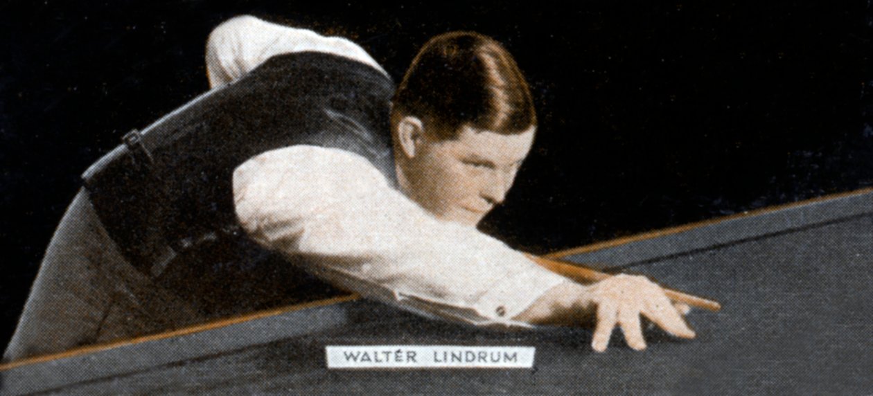 Walter Wally Lindrum, verdensmester i biljard, 1935 av Unbekannt