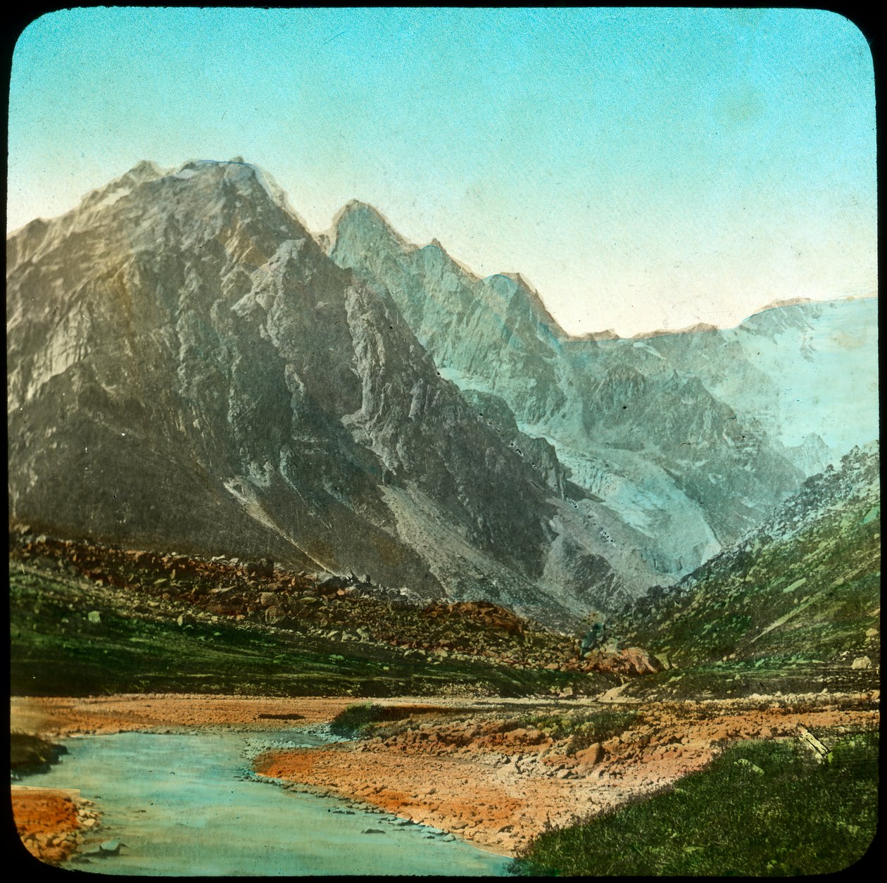 Wanga Valley, Sutlej River, India, slutten av 1800- eller begynnelsen av 1900-tallet av Unbekannt