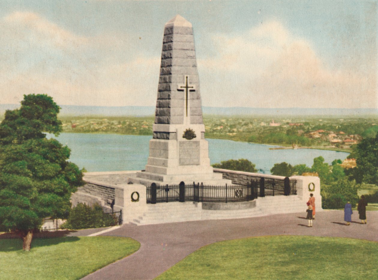 Krigsminnesmerke, c1947. av Unbekannt