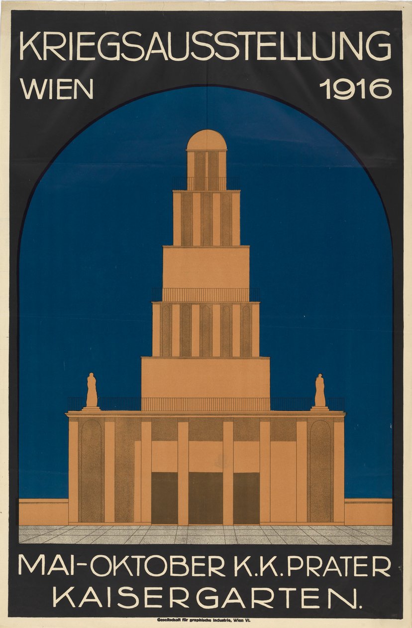 Krigsutstilling Wien 1916, 1916. av Unbekannt